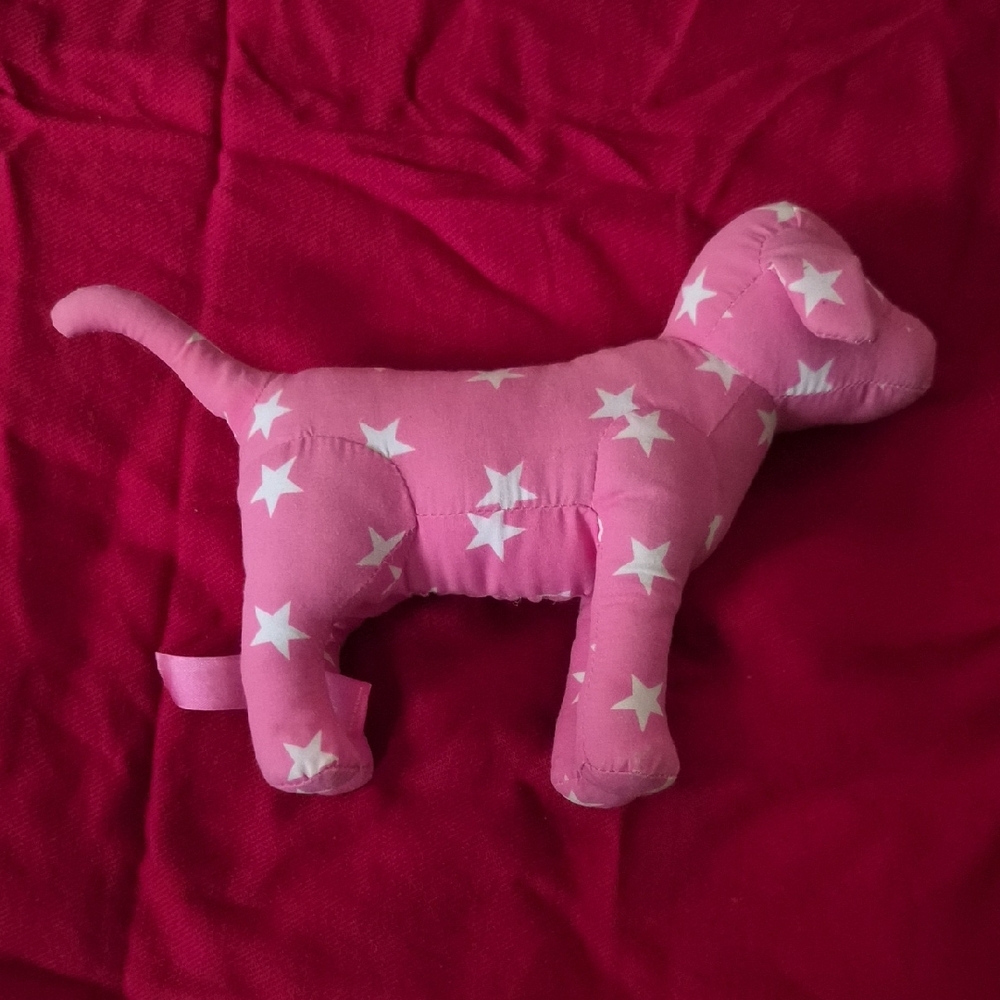 Victorias Secret Pink Plush Dog